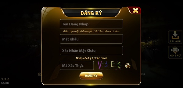 Hướng dẫn đăng ký Go88 nhận 50K năm 2026